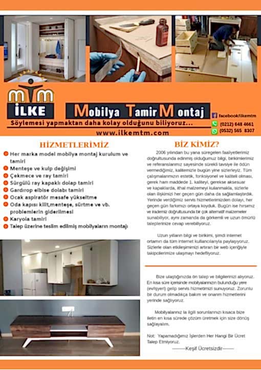 Avcılar marangoz mobilya montaj kurulum ve tamir bakım servisi Avcılar ambarlı mahallesi marangoz cihangir mahallesi marangoz denizköşkler mahallesi marangoz firizköy mahallesi marangoz gümüşpala mahallesi marangoz merkez mahallesi marangoz mustafa kemal paşa mahallesi marangoz tahtakale mahallesi mobilya montaj kurulum ve tamir bakım servisi Avcılar Üniversite mahallesi marangoz yeşilkent mahallesi marangoz