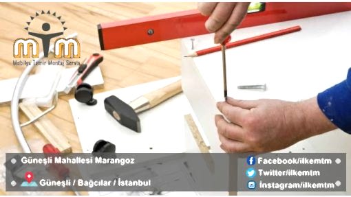 Bağcılar Güneşli Mahallesi Mobilya Marangoz Mobilya montaj servisi olarak Güneşli mahallesi mobilya montaj konusunda, evinizde veya ofisinizde bulunan demontaj halindeki mobilyaların, kurulu haldeki mobilyalarınızı demontaj hale getirip başka bir odaya, yapı marketlerden almış olduğunuz mobilyaların veya internet mobilya mağazalarından siparişle evinize getirtmiş olduğunuz hazır mobilyaların titizlikle montaj işlemini yapmaktayız