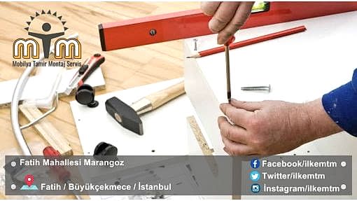 Büyükçekmece Fatih Mahallesi Mobilya Tamir Montaj Servis Mobilya montaj servisi olarak Fatih mahallesi mobilya montaj konusunda, evinizde veya ofisinizde bulunan demontaj halindeki mobilyaların, kurulu haldeki mobilyalarınızı demontaj hale getirip başka bir odaya, yapı marketlerden almış olduğunuz mobilyaların veya internet mobilya mağazalarından siparişle evinize getirtmiş olduğunuz hazır mobilyaların titizlikle montaj işlemini yapmaktayız