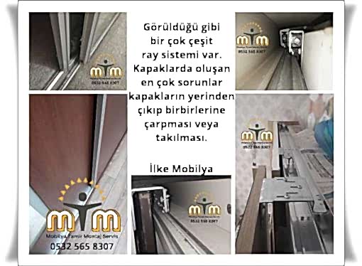 Sürgülü dolabın kapakları birbirine takılıyor Evinizde kullandığınız dolabın kapakları birbirine çarpıyor veya bir yere takılıyor. Bu konuda ne yapmanız gerekiyor?