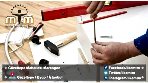 Eyüp Güzeltepe Mahallesi Mobilya Tamir Montaj Servis Mobilya montaj servisi olarak Güzeltepe mahallesi mobilya montaj konusunda, evinizde veya ofisinizde bulunan demontaj halindeki mobilyaların, kurulu haldeki mobilyalarınızı demontaj hale getirip başka bir odaya, yapı marketlerden almış olduğunuz mobilyaların veya internet mobilya mağazalarından siparişle evinize getirtmiş olduğunuz hazır mobilyaların titizlikle montaj işlemini yapmaktayız