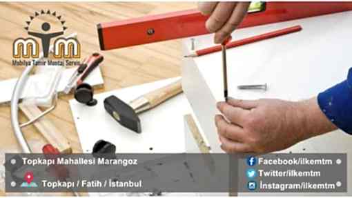 Fatih Topkapı Mahallesi Mobilya Tamir Montaj Servis-0532 565 8307 Mobilya montaj servisi olarak Topkapı mahallesi mobilya montaj konusunda, evinizde veya ofisinizde bulunan demontaj halindeki mobilyaların, kurulu haldeki mobilyalarınızı demontaj hale getirip başka bir odaya, yapı marketlerden almış olduğunuz mobilyaların veya internet mobilya mağazalarından siparişle evinize getirtmiş olduğunuz hazır mobilyaların titizlikle montaj işlemini yapmaktayız.
