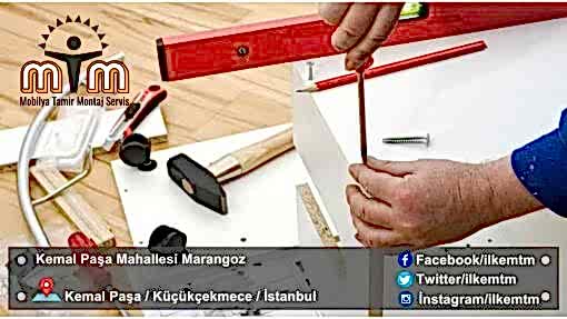 Küçükçekmece Kemalpaşa Mahallesi Mobilya Tamir Montaj Servis Mobilya montaj servisi olarak Kemalpaşa mahallesi mobilya montaj konusunda, evinizde veya ofisinizde bulunan demontaj halindeki mobilyaların, kurulu haldeki mobilyalarınızı demontaj hale getirip başka bir odaya, yapı marketlerden almış olduğunuz mobilyaların veya internet mobilya mağazalarından siparişle evinize getirtmiş olduğunuz hazır mobilyaların titizlikle montaj işlemini yapmaktayız